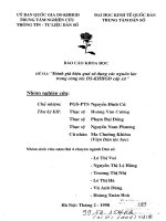 Đánh giá hiệu quả sử dụng các nguồn lực trong công tác DS – KHHGĐ cấp xã