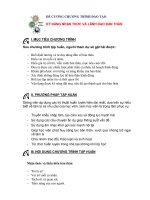 ĐỀ CƯƠNG: KỸ NĂNG NHẬN THỨC VÀ LÃNH ĐẠO BẢN THÂN