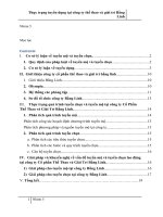 Thực trạng tuyển dụng tại công ty thể thao và giải trí bằng linh