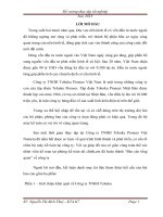 Tổ chức kế toán công ty TNHH tohoku pioneer việt nam  theo từng phần hành kế toán cụ thể 