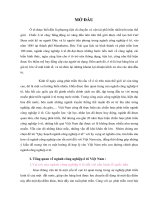 Đồ án quy hoạch ngành công nghiệp ô tô