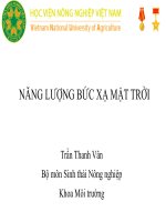 bài 2 năng lượng bức xạ mặt trời
