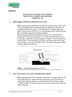 Hàn Hồ Quang Điện Cực Không Nóng Chảy Trong Môi Trường Khí Bảo Vệ