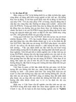 Tóm tắt luận án Nghiên cứu ảnh hưởng của ma sát trong xylanh – piston khí nén đến sai lệch vị trí của ổ cấp dao trên máy CNC trong điều kiện nhiệt ẩm Việt Nam