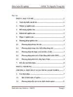 Khóa luận tốt nghiệp: Thực trạng công tác giảm nghèo huyện Thuận Thành, tỉnh Bắc Ninh năm 2013