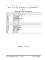 Báo cáo thực tập tổng hợp kế toán tại công ty TNHH Phương Trang