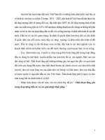 Thất thoát lãng phí trong hoạt động đầu tư và các giải pháp khắc phục