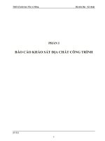 Thiết kế môn học nền và móng