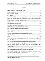 Báo cáo thực tập tổng hợp quản trị kinh doanh tại Công ty Cổ Phần May Thăng Long