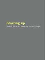Sổ tay Khởi nghiệp  Start Up handbook