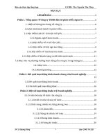 Báo cáo thực tập tổng hợp tại về công ty TNHH đầu tư phát triển aquavie