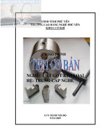 Giáo trình tiện cơ bản