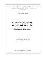 Vị từ trạng thái trong tiếng việt (so sánh với tiếng anh) 