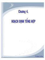 Bài Giảng Hoạch Định Tổng Hợp