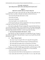 Bài giảng quy hoạch sử dụng đất 