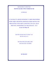 Mức độ hại của bệnh chồi rồng và biện pháp phòng chống nhện chổi rồng eriophyes dimocarpi kuang theo hướng tổng hợp tại phường tân lộc, quận thốt nốt, thành phố cần thơ năm 2012 2013 