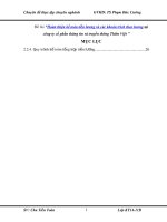 Hoàn thiện kế toán tiền lương và các khoản trích theo lương tại công ty cổ phần thông tin và truyền thông thiên việt