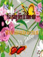 Bài giảng điện tử đề tài Cùng bé dán quần áo nhé
