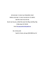 Vận dụng các kiến thức đã học về môn vật lý, hóa học và môn giáo dục công dân để nâng cao ý thức về phòng cháy, chữa cháy