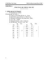 Thiết kế chống sét trạm biến áp 110KV