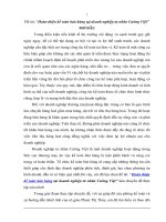 Hoàn thiện kế toán bán hàng tại doanh nghiệp tư nhân cường việt