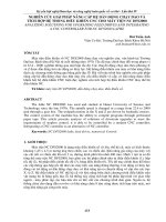 NGHIÊN cứu GIẢI PHÁP NÂNG cấp hệ dẫn ĐỘNG CHẠY DAO và TÍCH hợp hệ THỐNG điều KHIỂN CNC CHO máy TIỆN NC DFS2000 