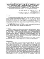 TÍNH CHẤT MA sát học của vật LIỆU MA sát nền bột sắt THIÊU kết và ép NÓNG ỨNG DỤNG làm PHANH tàu vận tải ĐƯỜNG sắt 