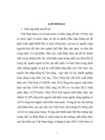 TRIỂN VỌNG HOẠT ĐỘNG XUẤT KHẨU THỦY sản VIỆT NAM SANG THỊ TRƯỜNG EU SAU KHI HIỆP ĐỊNH THƯƠNG mại tự DO VN EU được ký kết