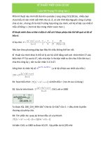 KĨ THUẬT PHÉP CHIA có dư