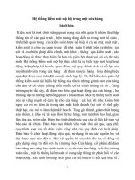 Hệ thống kiểm soát nội bộ trong một cửa hàng bách hóa