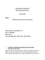 Đấu thầu trong quản lý dự án nhà nước