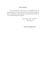 Nghiên cứu khả năng cạnh tranh đấu thầu xây lắp bằng phương pháp phân tích định lượng cho công ty cổ phần xây dựng constrexim số 1