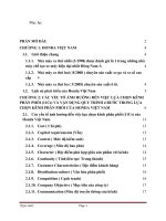 Các yếu tố ảnh hưởng đến việc lựa chọn kênh phân phối và vận dụng quy trình 4 bước để trình bày về lựa chọn kênh phân phối của c