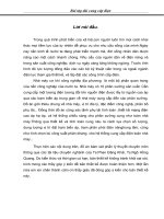 đồ án cung cấp điện cho một nhà máy