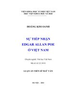 Sự tiếp nhận edgar allan poe ở việt nam 
