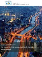 BÁO CÁO NGHIÊN CỨU Xây dựng hệ thống pháp luật kinh doanh khuyến khích phát triển kinh tế thị trường