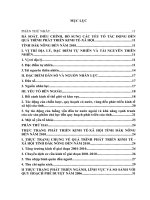 Quy hoạch tổng thể phát triển kinh tế - xã hội tỉnh Đắk Nông đến năm 2020