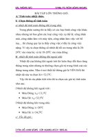 Bài tập về thông gió