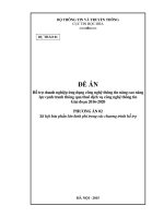 Hỗ trợ doanh nghiệp ứng dụng công nghệ thông tin nâng cao năng lực cạnh tranh thông qua thuê dịch vụ công nghệ thông tin Giai đoạn 2016-2020