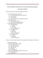 Thiết kế phân xưởng sản xuất chè xanh năng xuất 700kg sản phẩmngày