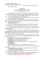 Kế hoạch và kịch bản mẫu Hội thi Phụ trách Sao giỏi cấp Liên đội năm 2016