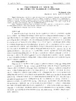 Ý KIẾN TRAO ĐỔI VỀ XÂY DỰNG KẾ HOẠCH HOẠT ĐỘNG KHOA HỌC CÔNG NGHỆ