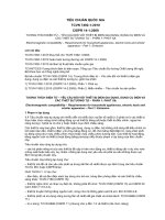 TƯƠNG THÍCH ĐIỆN TỪ – YÊU CẦU ĐỐI VỚI THIẾT BỊ ĐIỆN GIA DỤNG, DỤNG CỤ ĐIỆN VÀ CÁC THIẾT BỊ TƯƠNG TỰ – PHẦN 1: PHÁT XẠ