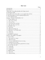 GIẢI PHẪU SINH LÍ ĐỘNG VẬT