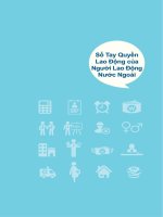 Sổ tay quyền lao động của người lao động nước ngoài