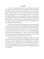 Tiểu luận quản trị chiến lược Giá trị gia tăng, định vị, tổ chức và vận hành cơ cấu