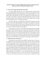 ĐÁNH GIÁ CÔNG TÁC PHÁT TRIỂN MẠNG LƯỚI CÁC KHU BẢO TỒN BIỂN TẠI VIỆT NAM TRONG THỜI GIAN QUA