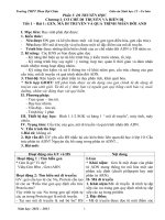 Giáo án sinh học lớp 12 trường chuyên phan bội châu nghệ an