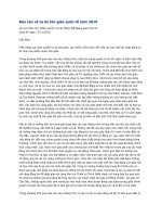 Báo cáo về tự do tôn giáo quốc tế năm 2010