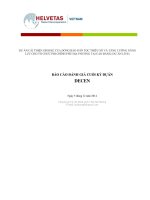 DỰ ÁN CẢI THIỆN SINH KẾ CỦA ĐỒNG BÀO DÂN TỘC THIỂU SỐ VÀ TĂNG CƯỜNG NĂNG LỰC CHO TỔ CHỨC PHI CHÍNH PHỦ ĐỊA PHƯƠNG TẠI CAO BẰNG (DỰ ÁN LIVE)